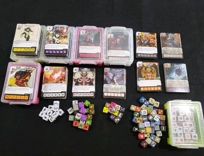 Dice Masters MASSIVE LOT  700+ cards & dice: Marvel, DC, Dungeons & Dragons, etc