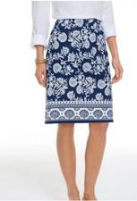 Talbots canvas Aline Skirt Size 4 NEW
