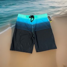 NWT Burnside Board Shorts Men  s Size 33 Swim Trunks Swim Shorts Pool