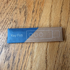 SimpliSafe KF3B Wireless Key Fob Remote Black 200 ft Range Battery Powered