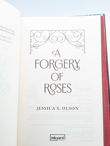 A Forgery of Roses Jessica S Olson 2022 Hardcover Owlcrate Edition Signed New - Picture 4 of 13