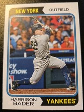 2023 Topps Heritage Baseball Harrison Bader #34 New York Yankees