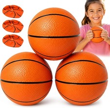 3 Pack Mini Basketball Soft Small Basketballs for Kids Toddlers