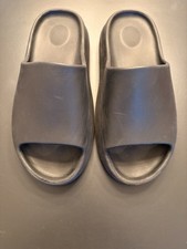 Mens Slides Black Size 8/9 Comfort Shoes Sandals