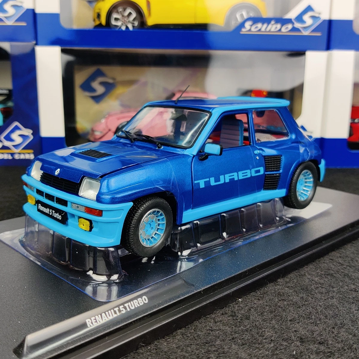 Renault 5 Turbo 1981 Bleu Olympe 1/18 Solido Renault 5 Turbo 1981 Bleu Olympe 1/18 Solido