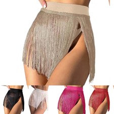 Maillot De Bain Femme Taille Haute Avec Jupe à Pompons - Prêt Pour L'Été !