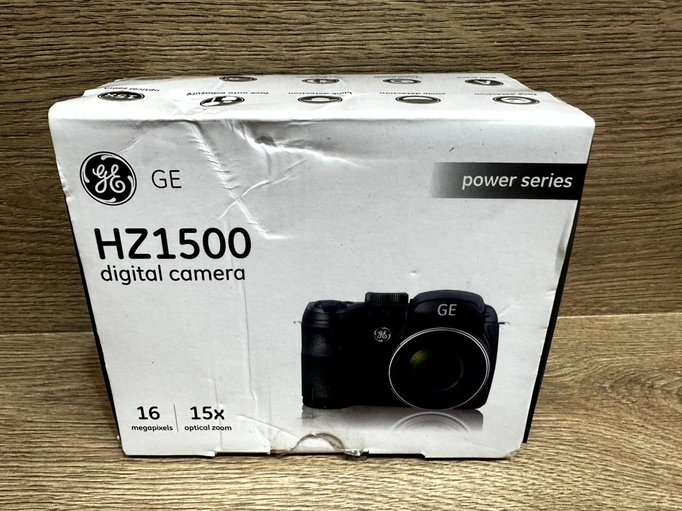 GE Power Series HZ1500 16MP Image Stabilization 15x Optical Zoom Digital Camera - Image 2 of 4