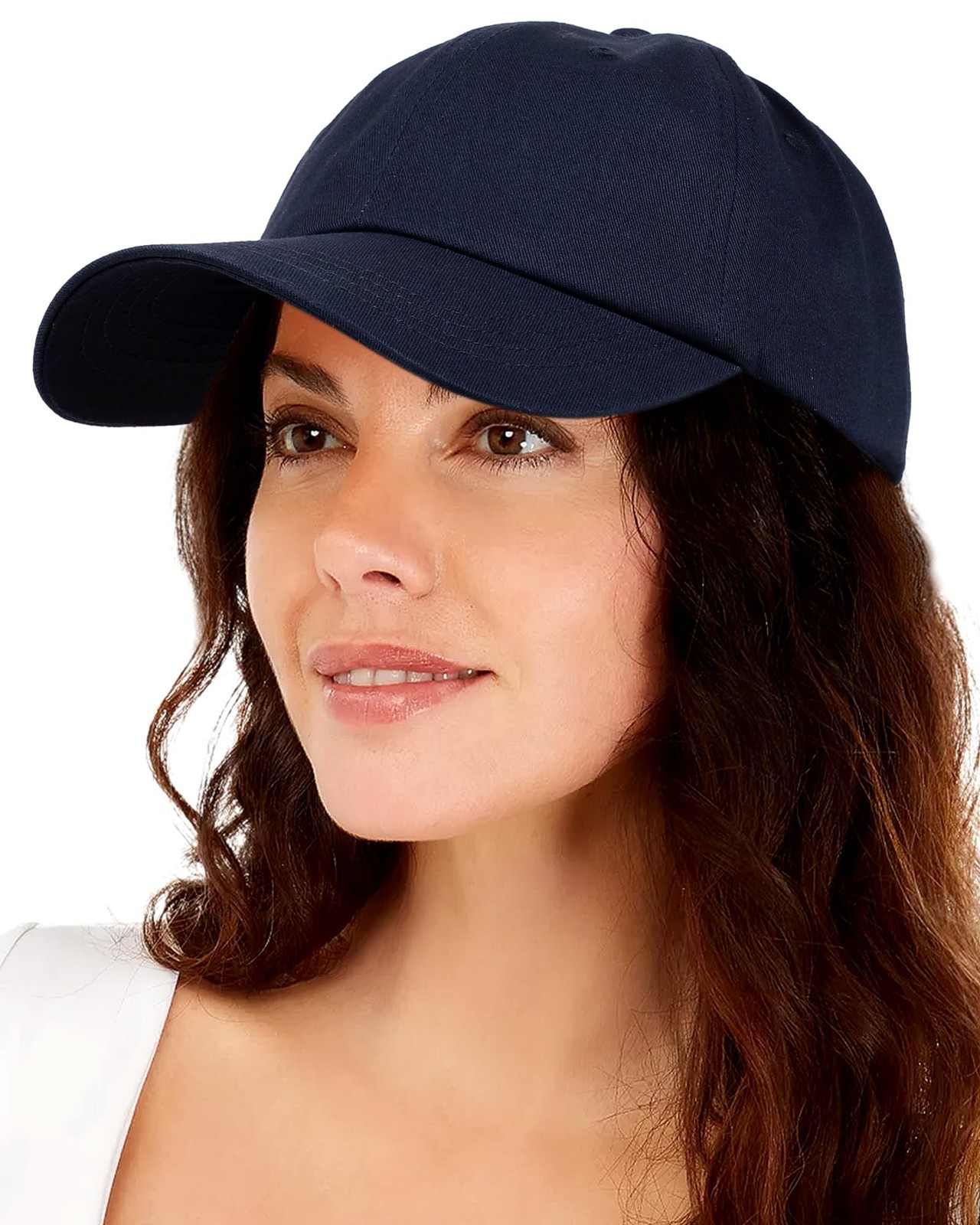 Casquette de baseball doublée de satin anti-frisottis pour femme noire, chapeau de sport beige L