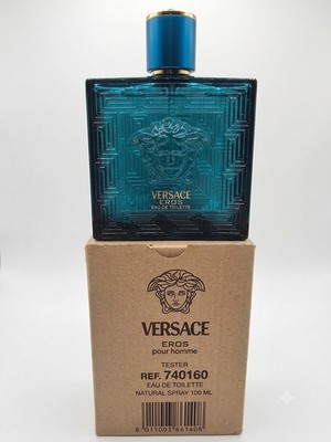Versace Eros Eau de Toilette for Men 3.4 oz /100ml Tester.
