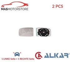 AUßENSPIEGEL SPIEGELGLAS PAAR ALKAR 6401014 2PCS A FÜR FIAT PANDA