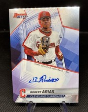 Robert Arias 2025 Bowman’s Best Base Auto #B25-RA Guardians