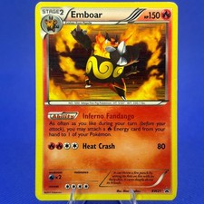 EMBOAR BW21 Black And White Promo Promo HOLO Pokemon Heavily Played on eBay