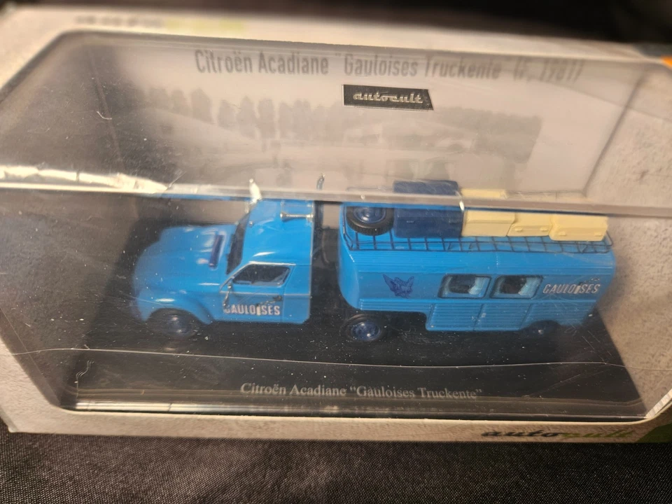 Autocult Citroen Acadiane "Gauloises Truckente" 1981 escala 1:43 Inv. #5456 Foto 2 de 4