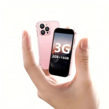Mini 3G Phone Kids Will Love! 3.0" HD Touchscreen, Made for Small Hands Gift Now