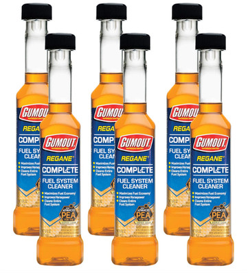 Cleaner System 6oz Pack of 6 Gumout Fuel 510014W-6PK Regane Complete