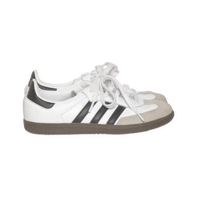 Adidas, Sneaker, Größe: 37 1/3, Samba, Weiß/Schwarz/Grau, Damen #E5y