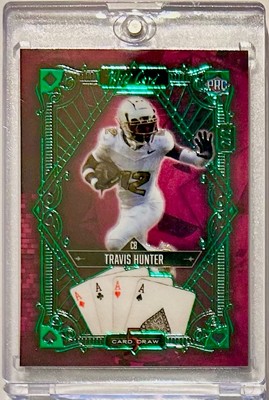 Travis Hunter 2024 Wild Card 5 Card Draw PRC 2/2 Easter Edition 4