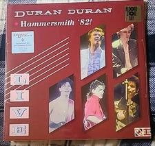 EXCLUSIVE DURAN DURAN  LIVE HAMMERSMITH 82! 40TH ANNIVERSARY ED-GOLD 2LP RSDBF22