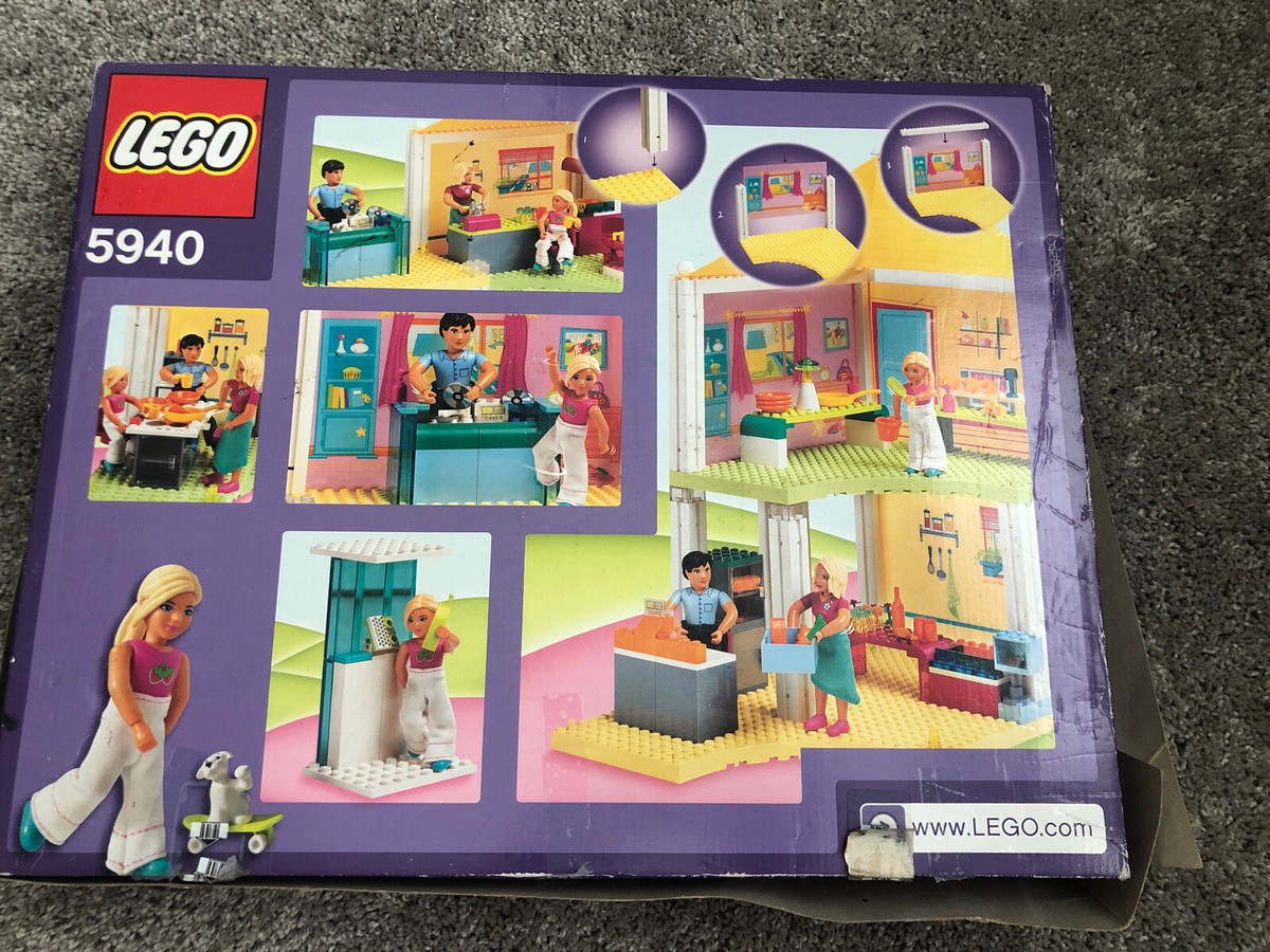 Lego Belville 5940 Box Very Rare Parts N Dog From 5962 Incomplete