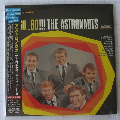 THE ASTRONAUTS - Go...Go...Go!!! JAPAN MINI LP CD NEU BVCM-35380