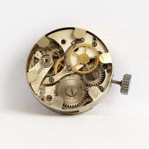 Montre Mécanique Vintage AUROCH Type Militaire - Années 1940 - Boîtier Plaqué Or - Fonctionne - Occasion