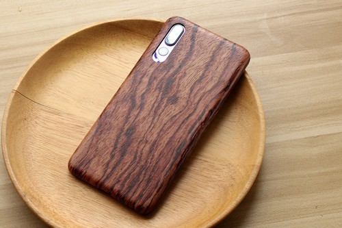 For Huawei P40 P30 Pro Wooden Real original Rosewood Made With kevlar Case Cover - Picture 24 of 27