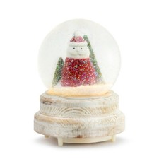 Lighted Musical Santa Snow Globe