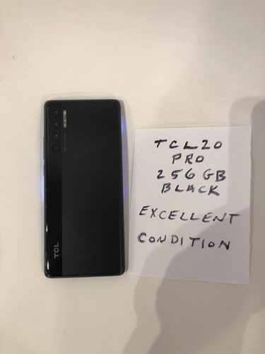 Smartphone TCL20 PRO, 256 Go, débloqué, excellent état, noir, LIRE. - Photo 2 sur 2