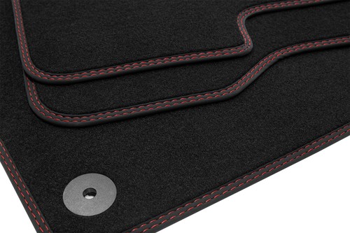 Alfombrillas de doble costura adecuadas para Audi A4 B5 8D Avant Combi S-Line 1999-2001 - Imagen 3 de 9