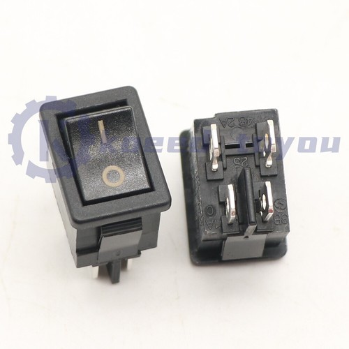 1PCS New RONG FENG RF-1003 TV-5 Rocker Switch 4 Pins 2 Positions 10A 250VAC T85 - Picture 3 of 5
