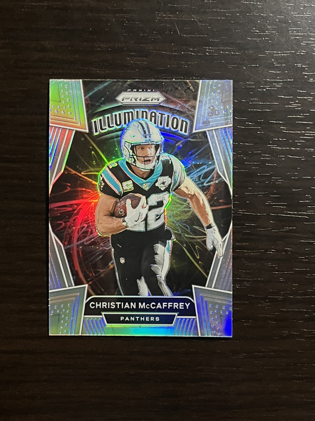CHRISTIAN MCCAFFREY 2020 Panini Prizm Silver Illumination #19 Case Hit!
