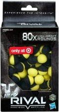 NERF Rival High Impact Rounds Darts 80 Replacement Gun Hasbro Ships Fast 