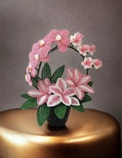 Composizione di Fiori fatta all’uncinetto 🥰