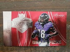 2015 Panini Prestige Draft Picks Jumbo Red Breshad Perriman #19 Rookie RC