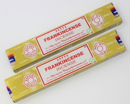 Satya Nag Champa FRANKINCENSE Incense Sticks: Choose 15 30 45 90 or 180 gm - Picture 3 of 17
