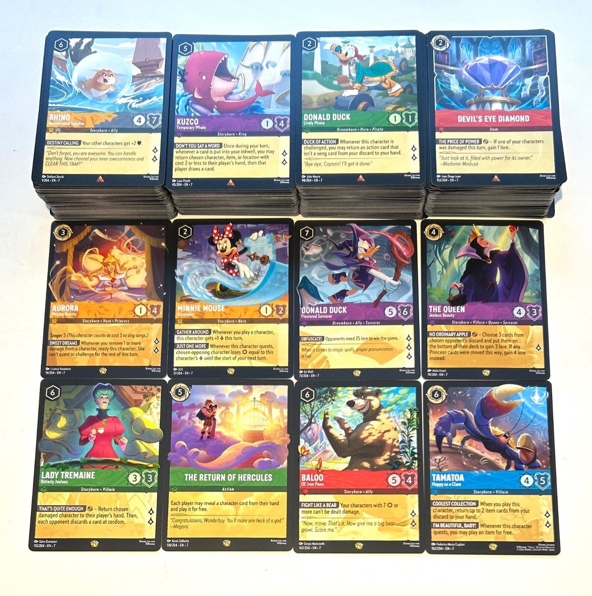 Disney Lorcana Archazia's Island Non Holo/Foil Cards /204 Legendary - You  Choose | eBay