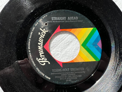 YOUNG-HOLT UNLIMITED California Montage/Straight Ahead BRUNSWICK 755417 Funk 7''