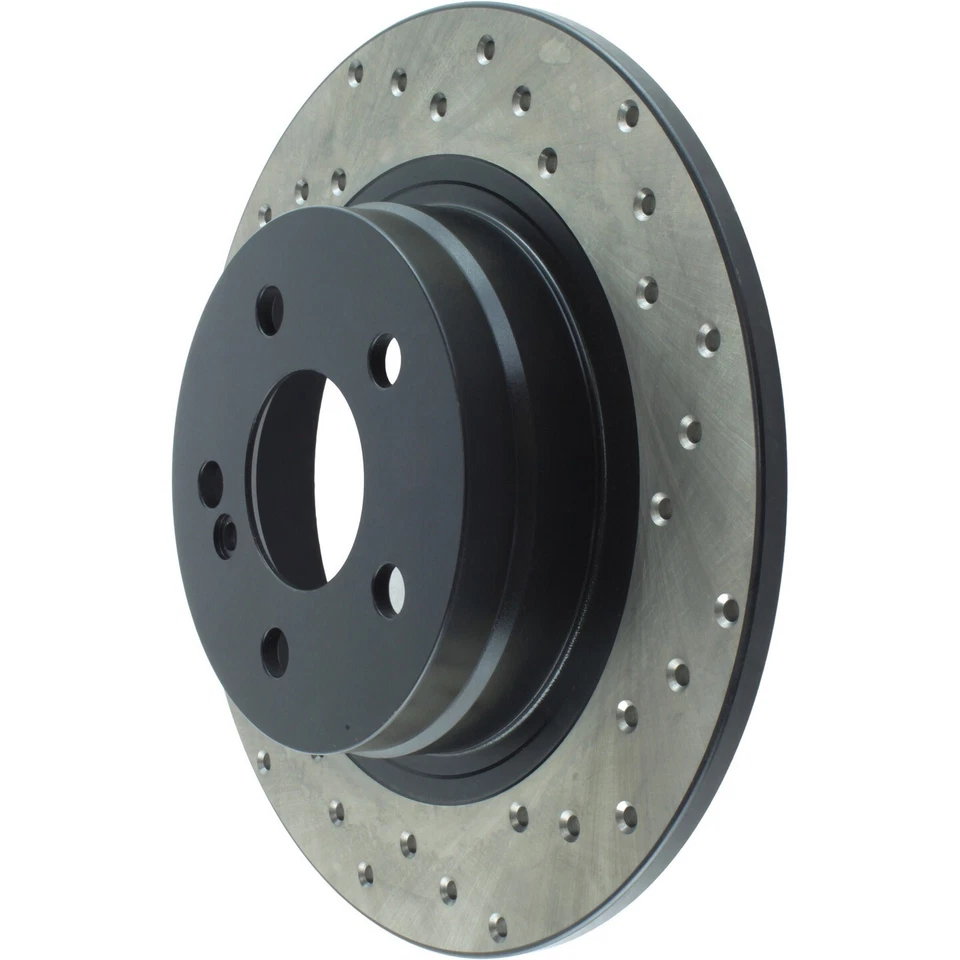 Rotor de freno de disco del lado del conductor trasero Stoptech para Mercedes-Benz (128,35112L) Foto 3 de 4