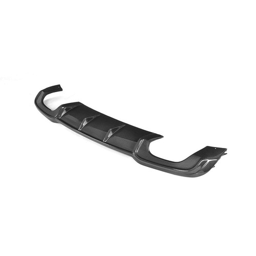 For Audi A3 Sline S3 Sedan 2017-18 REAL CARBON Rear Bumper Diffuser Lip Bodykit - Picture 10 of 16