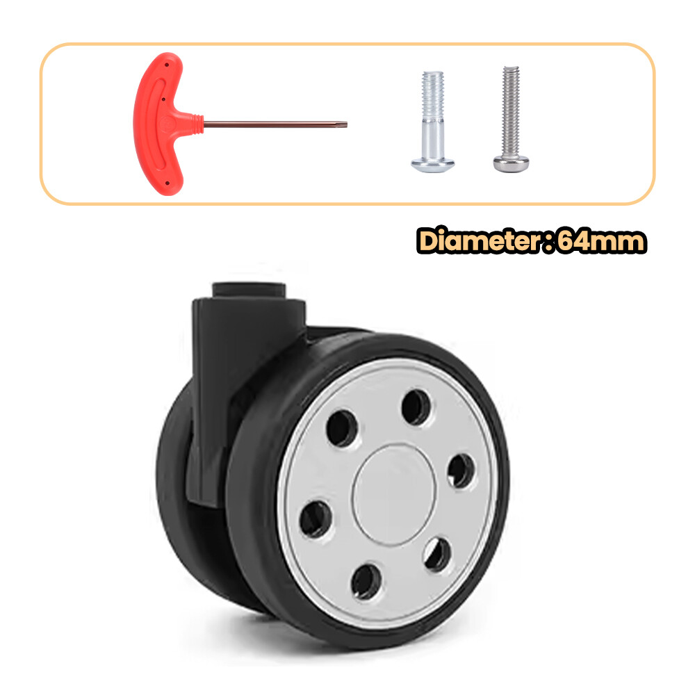 Wheels for RIMOWA Luggage 50mm/64mm Wheel Replacement Parts