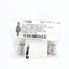 Custom Chrome Half Link Part Number - 17499