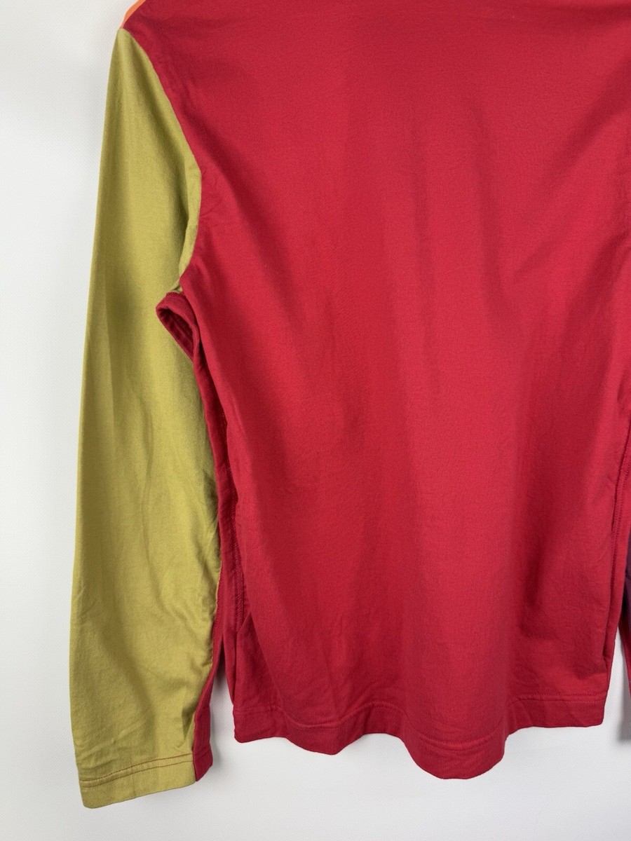 Comme Des Garçons Homme Deux Men's Long Sleeve Colorblock T Comme Des Garçons Homme Deux Men's Long Sleeve Colorblock T