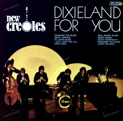 New Creoles Dixieland-Band - Dixieland For You LP (VG/VG) .