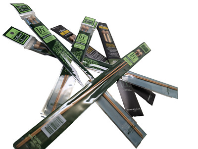 Set of Clover Single Point Bamboo Premium Needles Size 0  13'' long