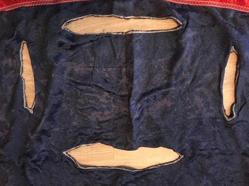 Rare Antique Horse Blanket Napoleonic War & Peace Waterloo Napoleon Movie Prop - Picture 5 of 12