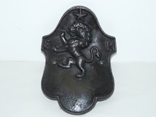 -ANCIEN DOSSIER POUR FAUTEUIL SIEGE TRACTEUR FAUCHEUSE FONTE COLLECTION LION E.P