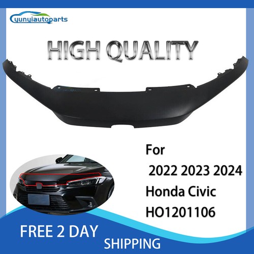FOR 2022 2023 2024 Honda Civic Front Bumper Upper Grille Cover HO1201106