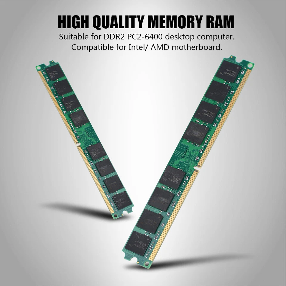 Ram/Memory 2GB DDR2 PC2-6400 800MHz Desktop Computer PC DIMM 240pin Memory RAM - Image 4 of 4
