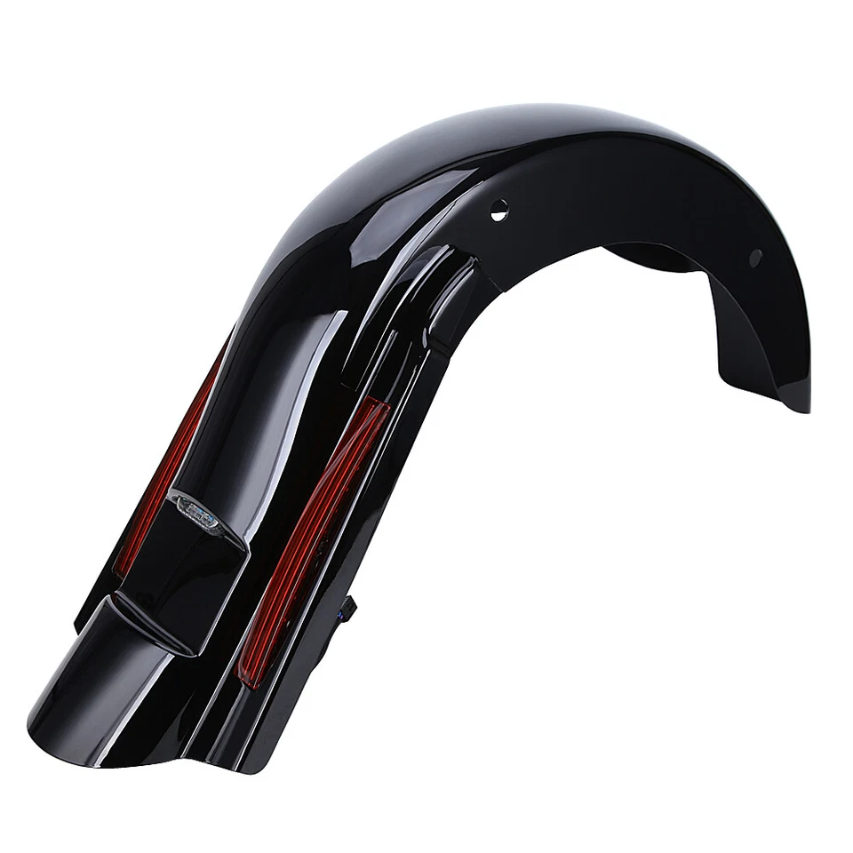 1993-2008 4" Stretched Extended Rear Fender For Harley Electra Glide Road King - Image 4 of 4