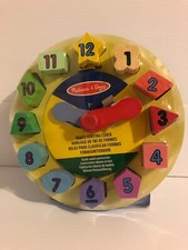 Melissa  Doug Shape Sorting Clock - new/sealed